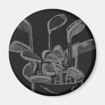 AIMANT D'ART DE CLUB DE GOLF