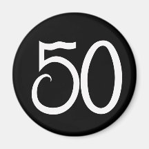 Aimant de 50 blancs