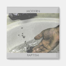 Aimant "de baptême moderne" - customisé