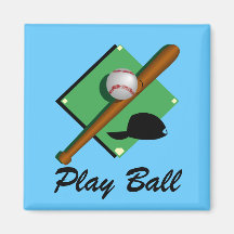 Aimant de base-ball de boule de jeu