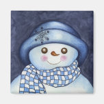 Aimant de bonhomme de neige