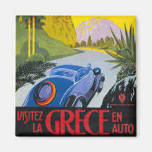 Aimant de carré d'automobile d'en de Grece de La d