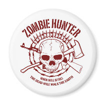 Aimant de chasseur de zombi magnets