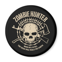 Aimant de chasseur de zombi magnets