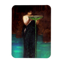 Aimant de Circe Invidiosa de château d'eau Magnet En Vinyle