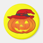 Aimant de citrouille de Halloween