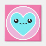Aimant de coeur de Kawaii