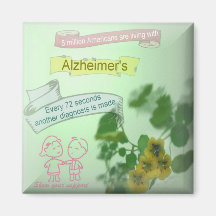 Aimant de conscience d'Alzheimers