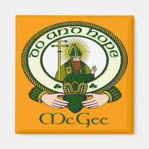 Aimant de devise de clan de McGee