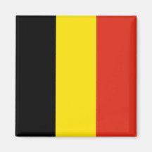 Aimant de drapeau de la Belgique