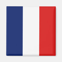 Aimant de drapeau de la France