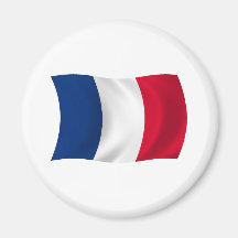 Aimant de drapeau de la France