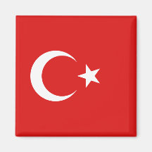 Aimant de drapeau de la Turquie