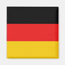 Aimant de drapeau de l'Allemagne