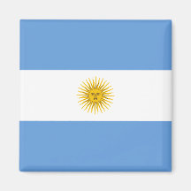 Aimant de drapeau de l'Argentine
