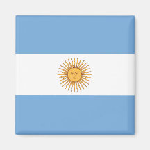 Aimant de drapeau de l'Argentine