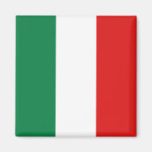 Aimant de drapeau de l'Italie