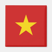 Aimant de drapeau du Vietnam