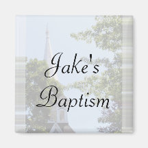 Aimant de faveur de baptême