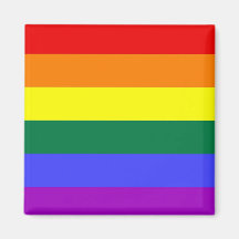 Aimant de fierté de LGBT (carré)