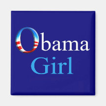 Aimant de fille d'Obama (marine)