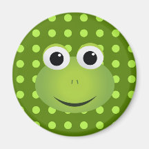 Aimant de grenouille verte