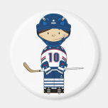 Aimant de joueur de hockey