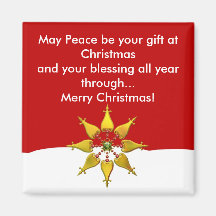 Aimant de Joyeux Noël