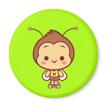Aimant de Kawaii Hachi magnets