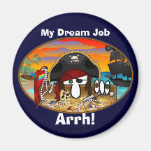 Aimant de Kilroy de pirate