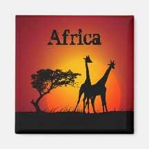 Aimant de l'Afrique