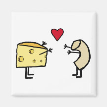 Aimant de macaronis au fromage