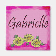 Aimant de marguerite de Gabrielle