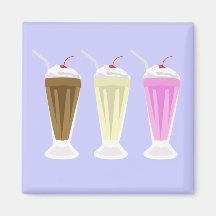 Aimant de milkshake