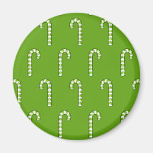 Aimant de motif de vert de sucres de canne