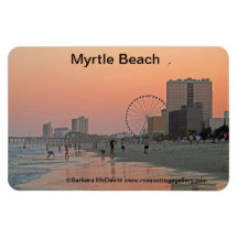 Aimant de Myrtle Beach Flexi Magnets Rectangulaires