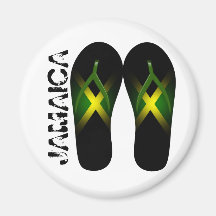 Aimant de pantoufle de la Jamaïque