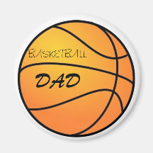 Aimant de papa de basket-ball