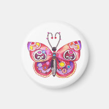 Aimant de papillon