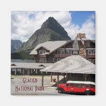 Aimant de parc national de glacier