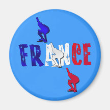Aimant de patinage de patineurs de glace de vitess