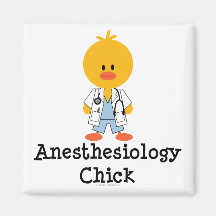 Aimant de poussin d'anesthésiologie