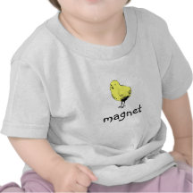 aimant de poussin t-shirt