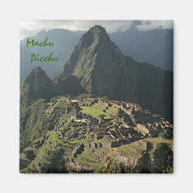 Aimant de Refigerator de souvenir de Machu Picchu