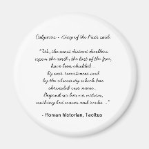 Aimant de réfrigérateur - citation Pictish