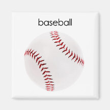 Aimant de réfrigérateur de base-ball