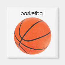 Aimant de réfrigérateur de basket-ball