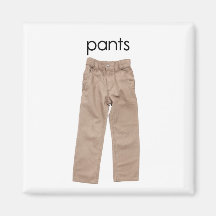 Aimant de réfrigérateur de pantalon