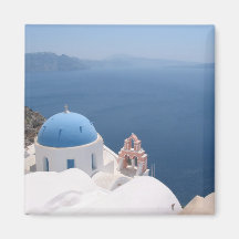 Aimant de réfrigérateur de Santorini