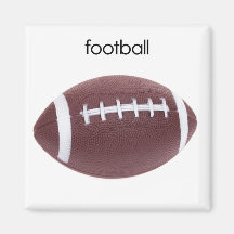 Aimant de réfrigérateur du football